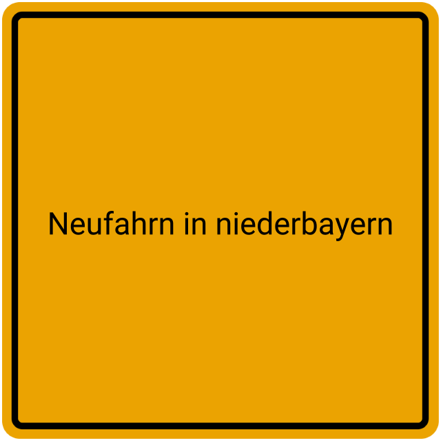 Meldebestätigung Neufahrn in Niederbayern